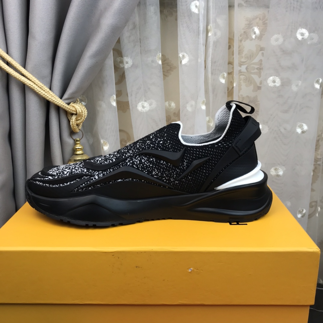 Fendi (FENDI) los hombres de moda zapatos casuales popping venta caliente sitio web oficial 1:1 répl