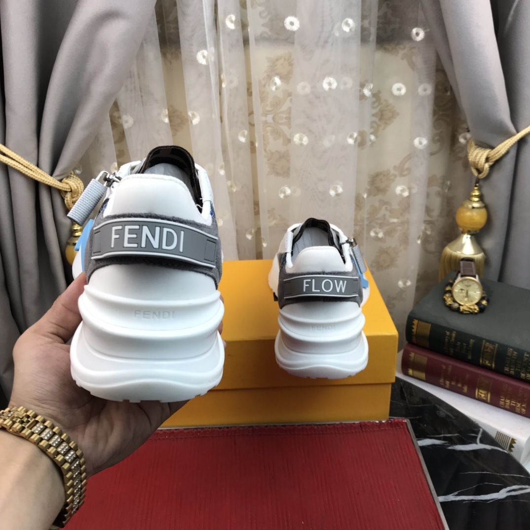 Fendi (FENDI) los hombres de moda zapatos casuales popping venta caliente sitio web oficial 1:1 répl