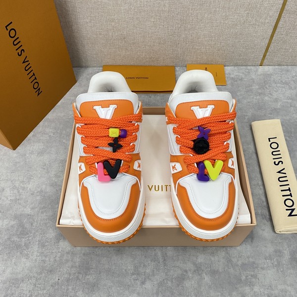 Louis Vuitton Skateboard Shoes Sneakers Splicing Unisex TPU Spring Collection Fashion Sweatpants