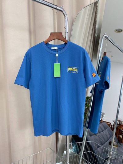 KENZO Clothing T-Shirt Printing Unisex Spring/Summer Collection Fashion Short Sleeve