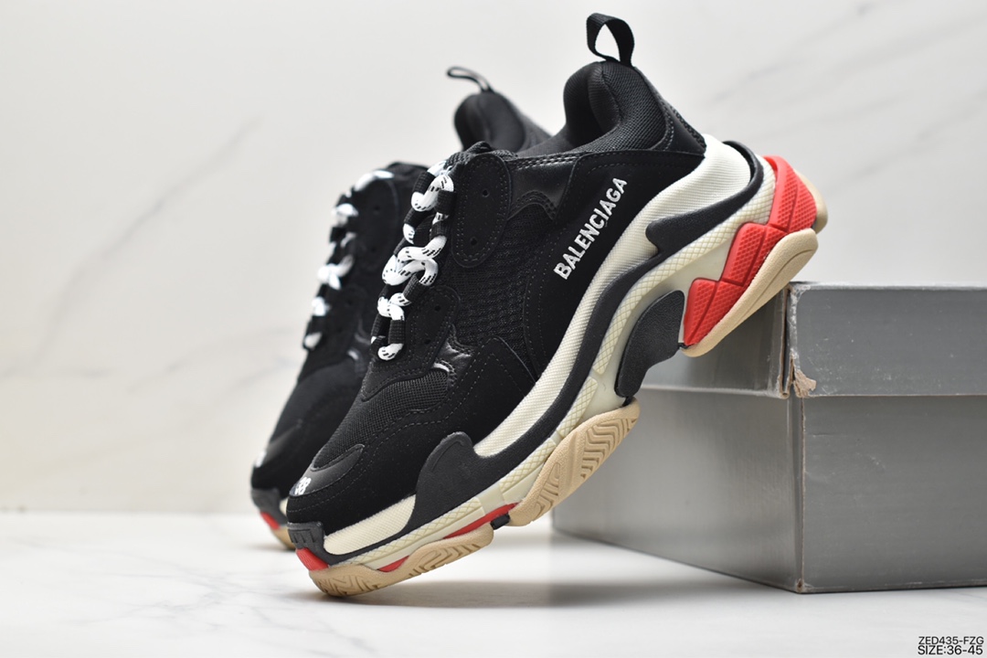 BALENCIAGA Triple S /Balenciaga three generations of old thick-soled dad shoes 541624 W2GA1 3210