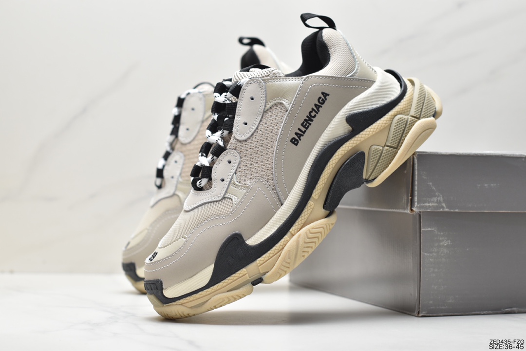 BALENCIAGA Triple S /Balenciaga three generations of old thick-soled dad shoes 541624 W2GA1 3210