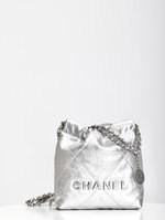 Chanel AAAAA+
 Handbags Tote Bags Silver Mini