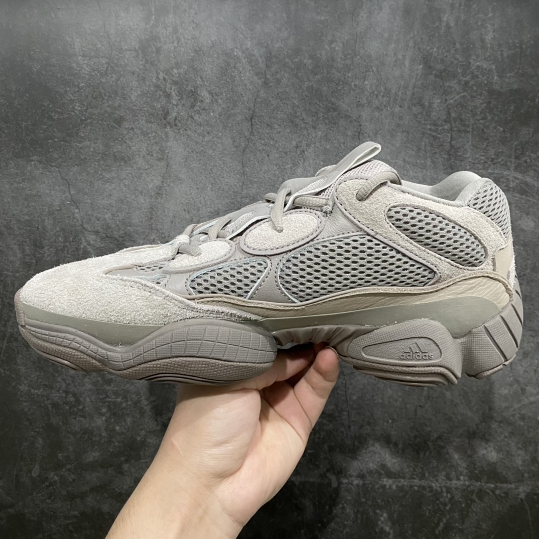 纯原版本adidasoriginalsYeezy500AshGrey水洗灰市场第一梯队版本高价零售首选品