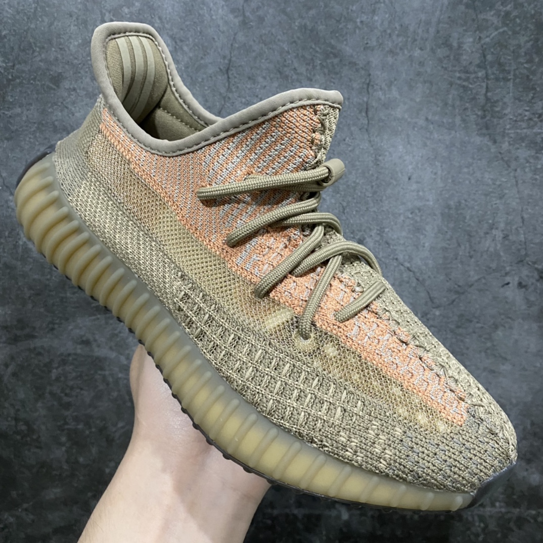 470 【LW版本】Yeezy350 V2 sand taupe 脏橙 FZ5240