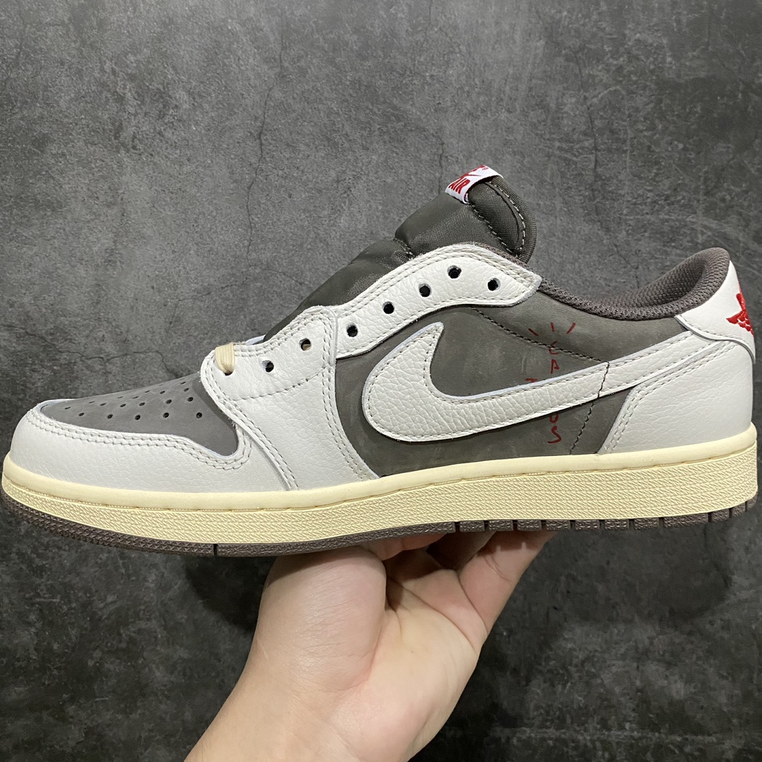 480 【Y3河源版】Air Jordan 1 x Travis Scott AJ1 x TS联名白棕倒钩3.0 DM7866-162