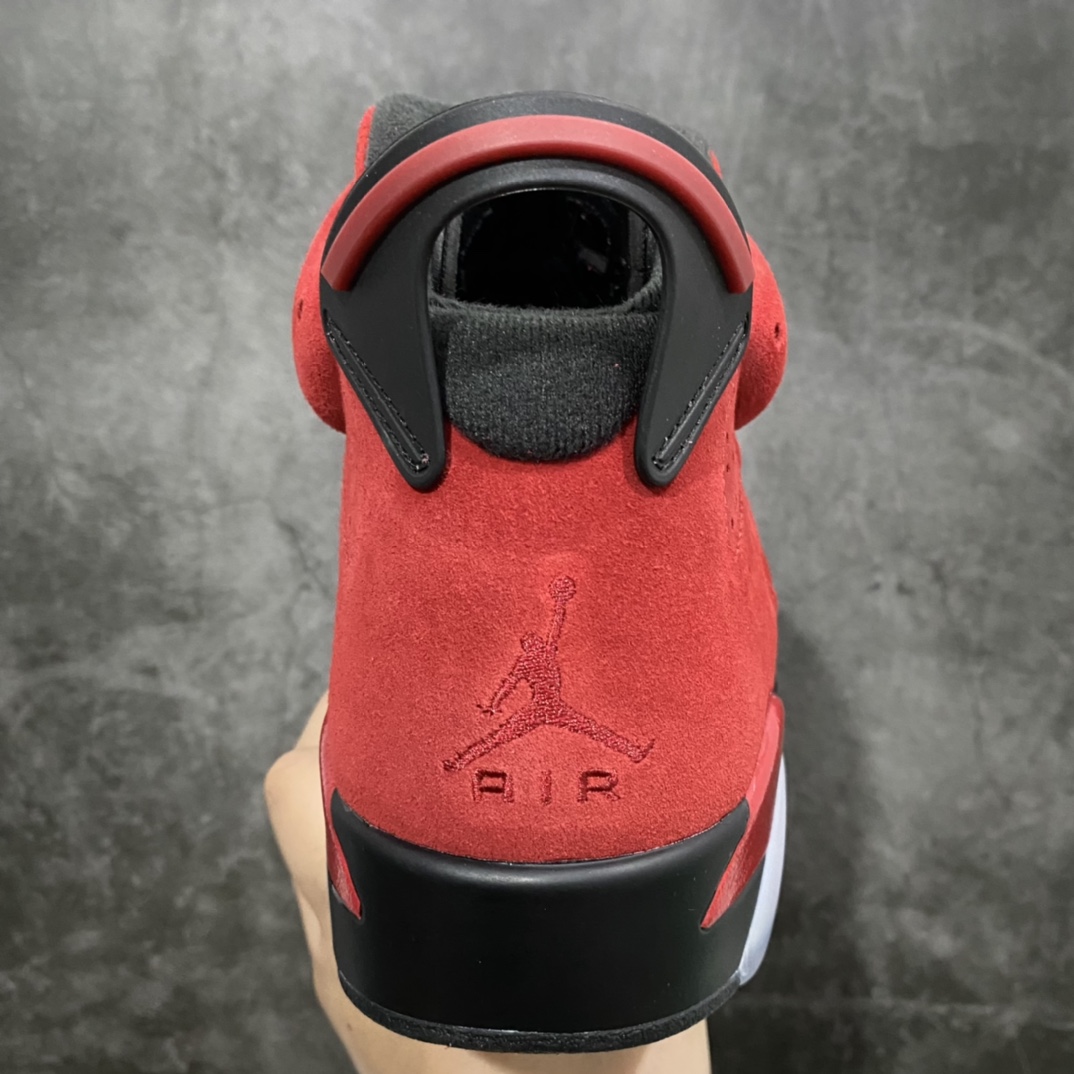 450 【外贸纯原】Air Jordan AJ6 红黑 愤怒的公牛 大红CT8529-600