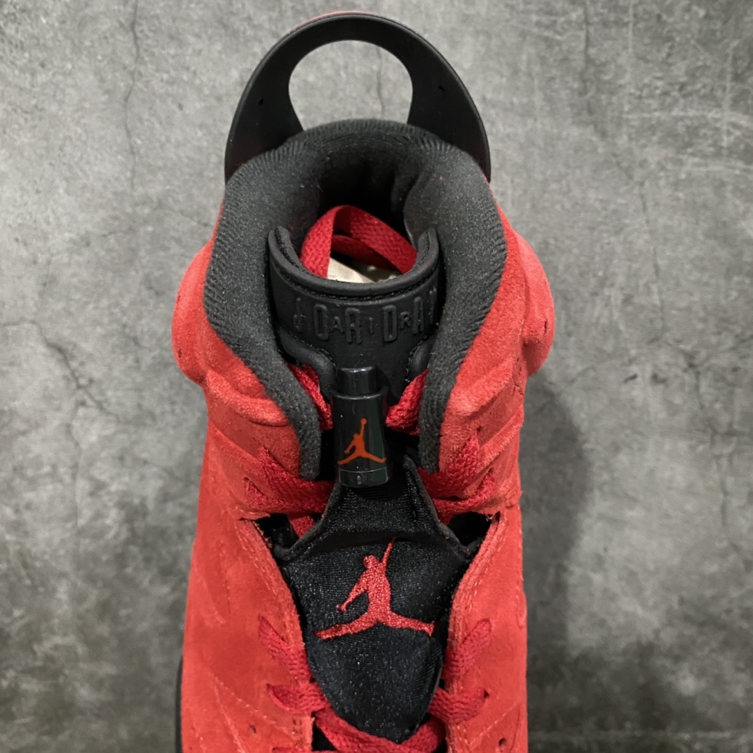 450 【外贸纯原】Air Jordan AJ6 红黑 愤怒的公牛 大红CT8529-600