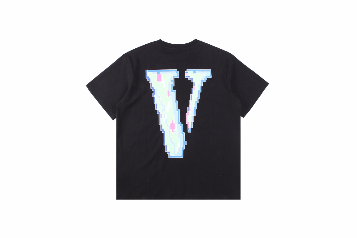 160 Vlone 23ss 马赛克短袖