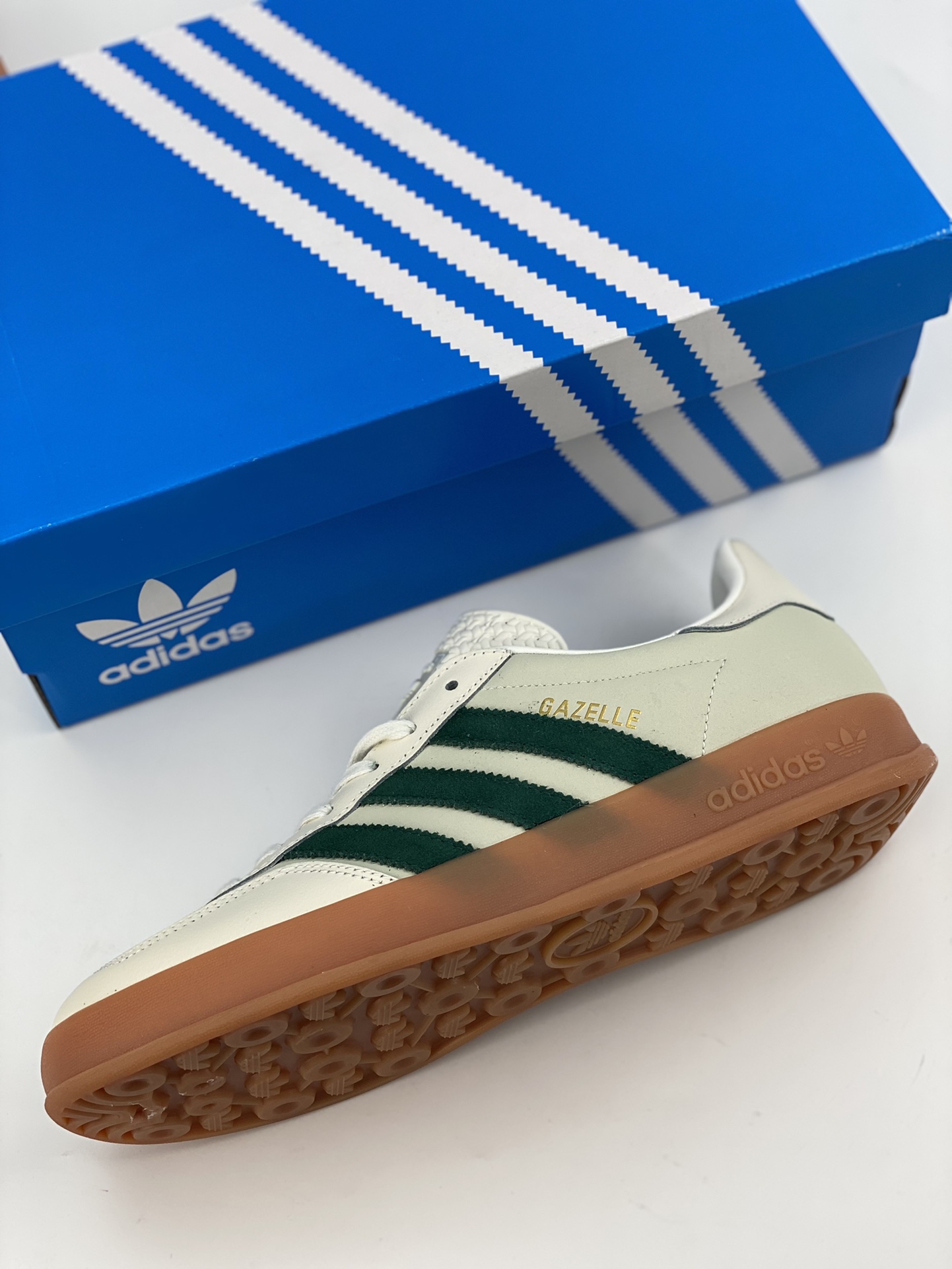 Adidas Originals Gazelle Indoor Clover casual non-slip wear-resistant low-cut sneakers ID2567