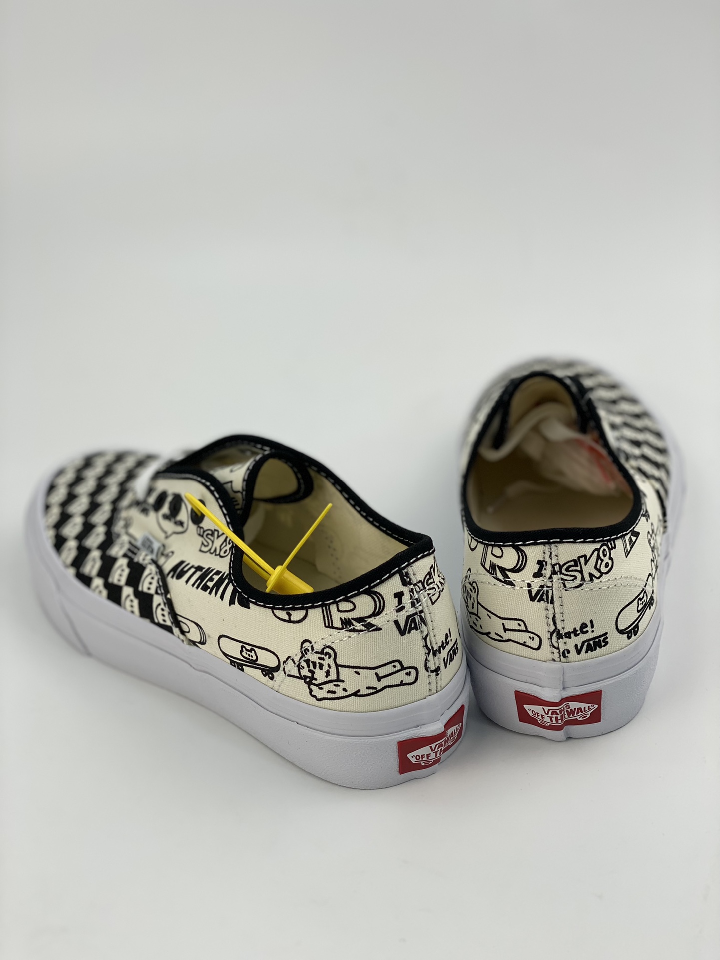 Vans official OTW RUN joint Authentic animal print canvas shoes for men and women