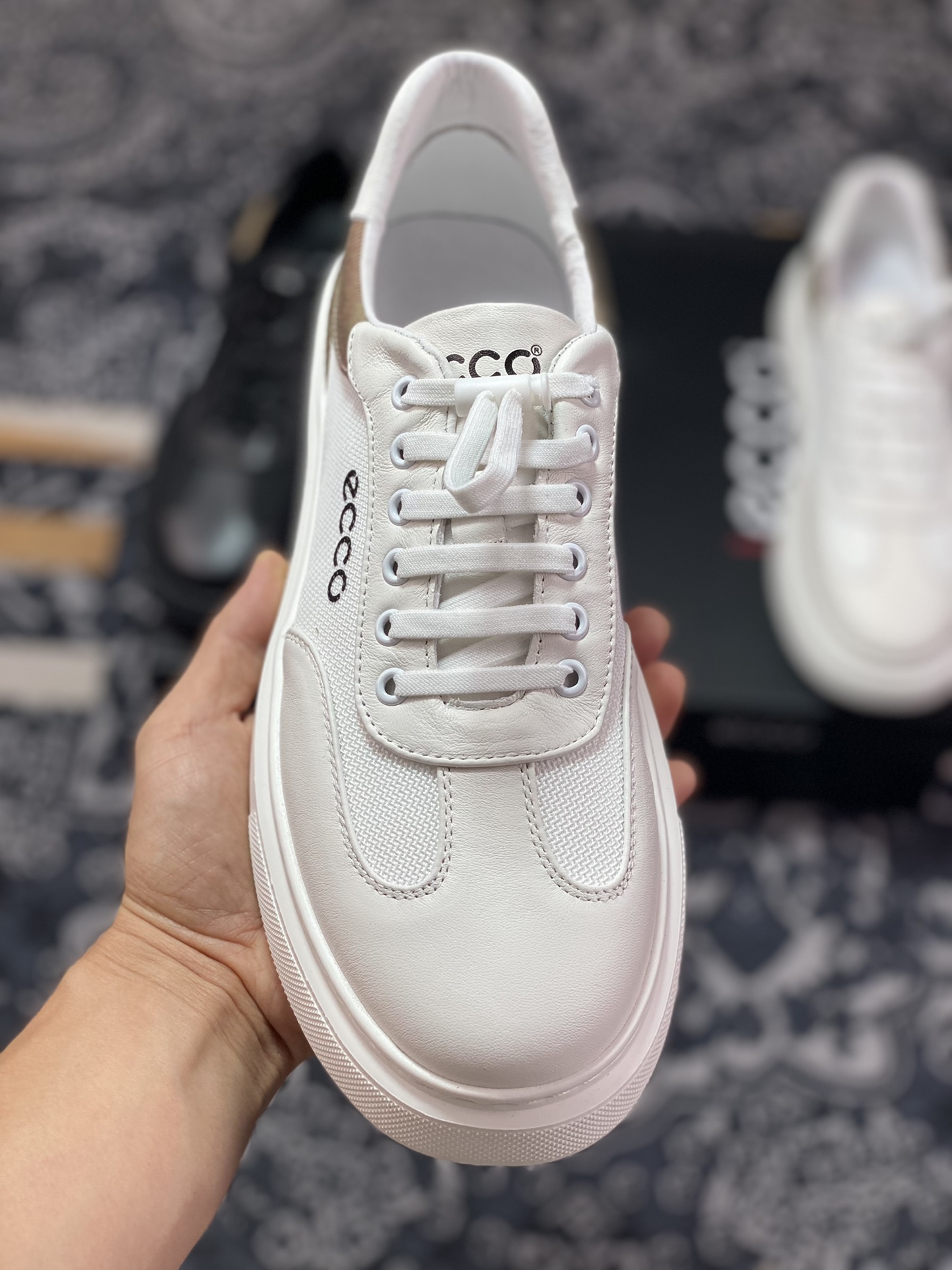 Ecco love step 2023 spring and summer new simple and versatile casual shoes soft cool No. 7 series