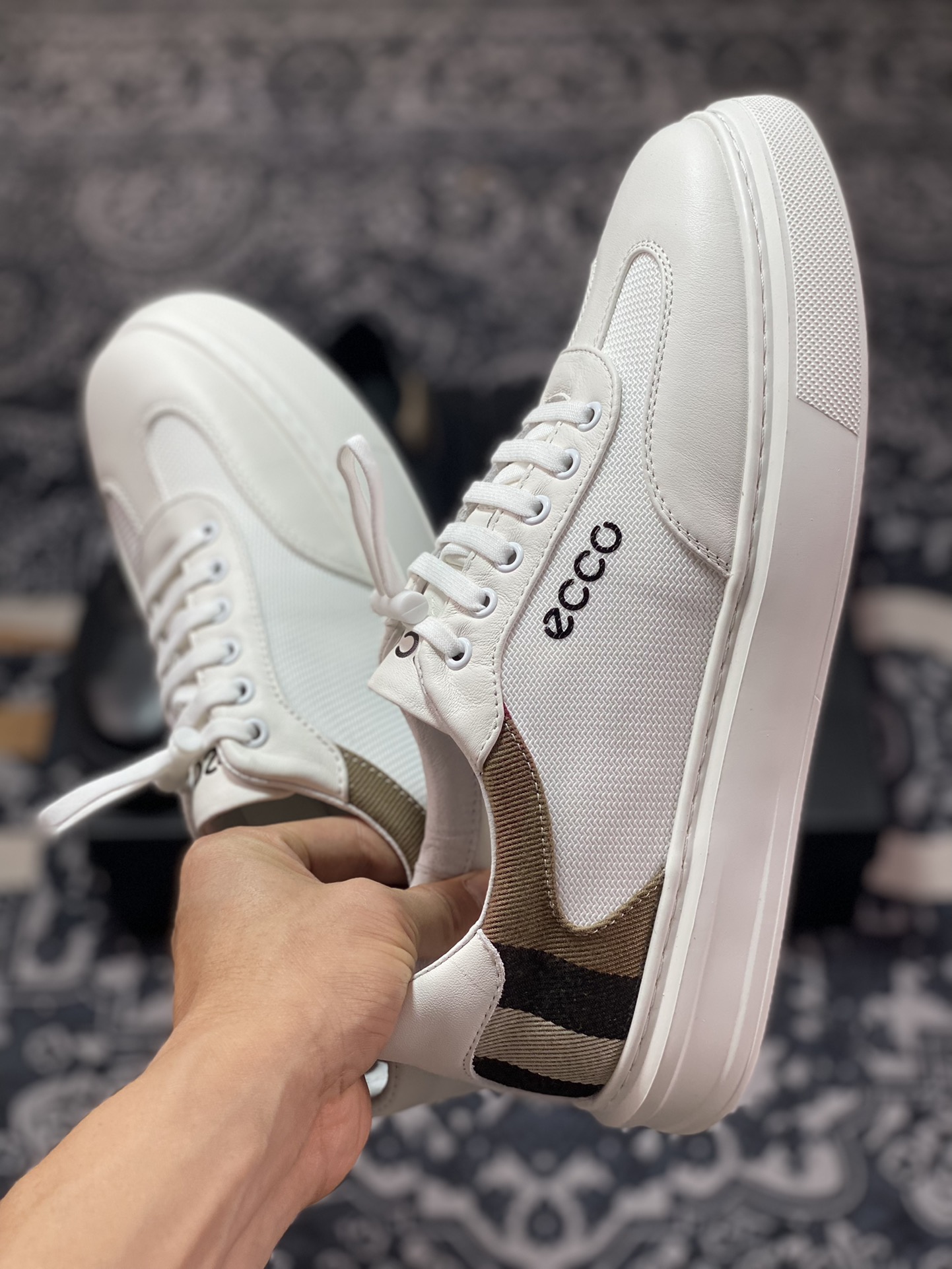 Ecco love step 2023 spring and summer new simple and versatile casual shoes soft cool No. 7 series