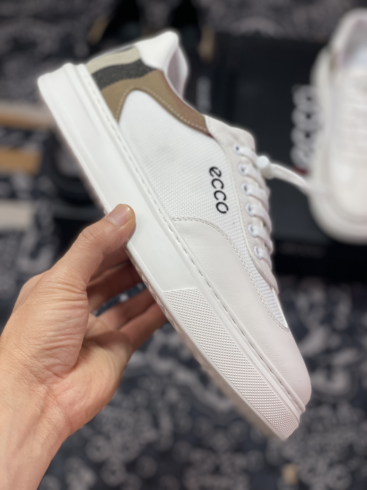 Ecco love step 2023 spring and summer new simple and versatile casual shoes soft cool No. 7 series