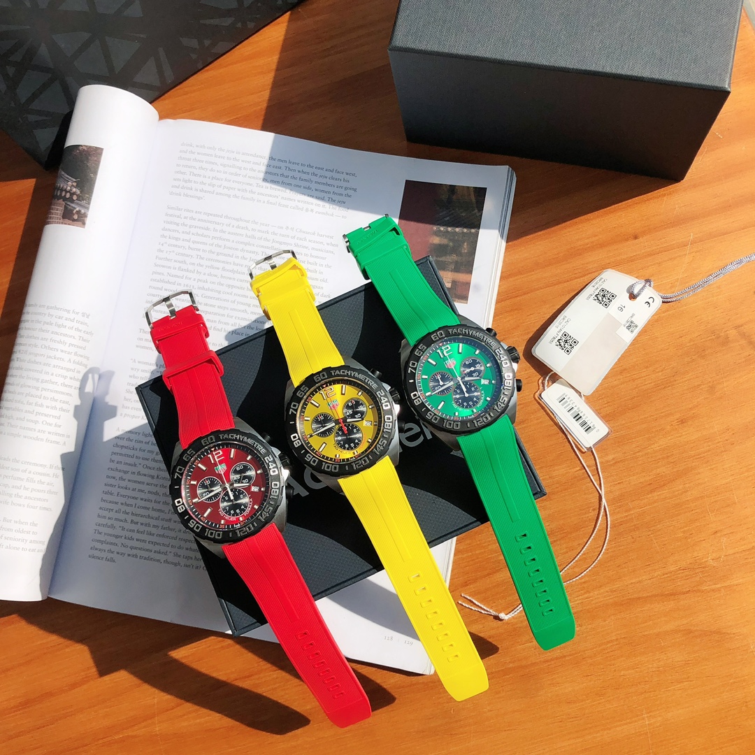 NO:727823,TAG Heuer new model (three colors),19860909豪雅 新款（三色）,,Watch