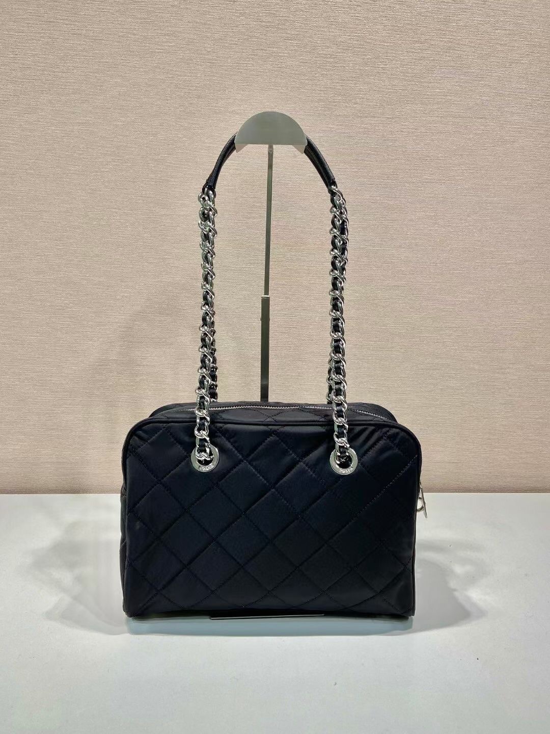 Prada Style White Nylon Camera Bag Bags Camera Bag detail image 4 from source 719308