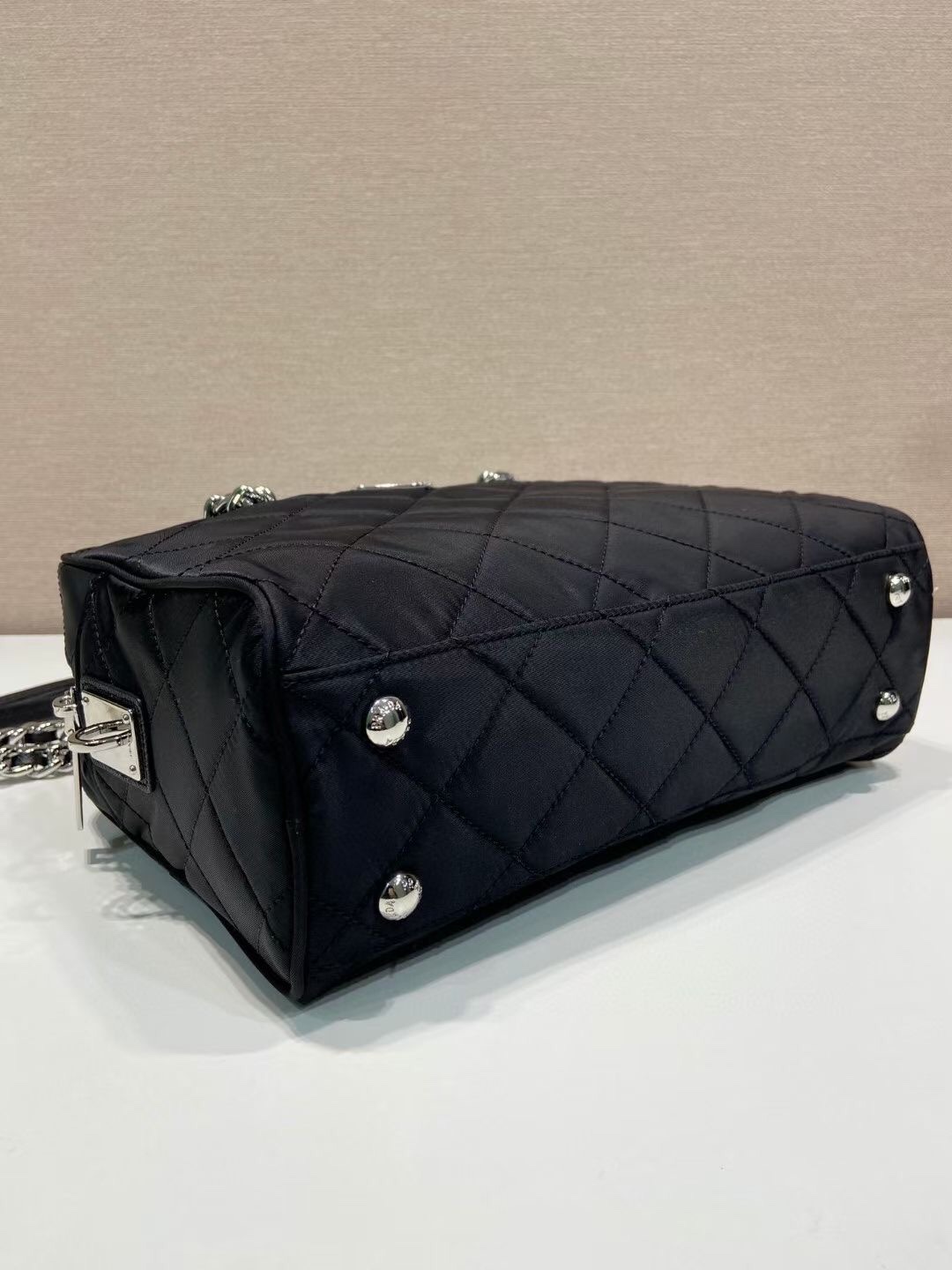 Prada Style White Nylon Camera Bag Bags Camera Bag detail image 5 from source 719308