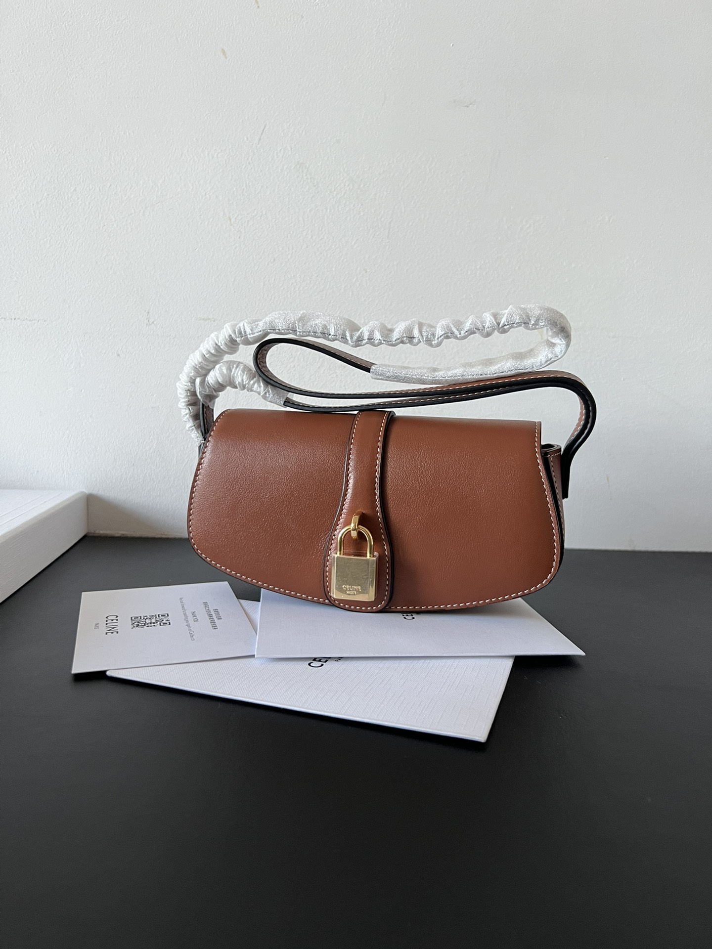 Celine Borse Pochette Pelle di vitello bovina pecora Tabou Clutch