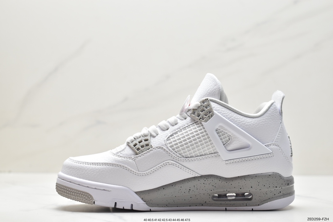 260 Nike Wmns Air Jordan 4 Retro"Oil Green/Seafoam"迈克尔·乔丹AJ4代中帮复古休闲运动文化篮球鞋CT8527-100