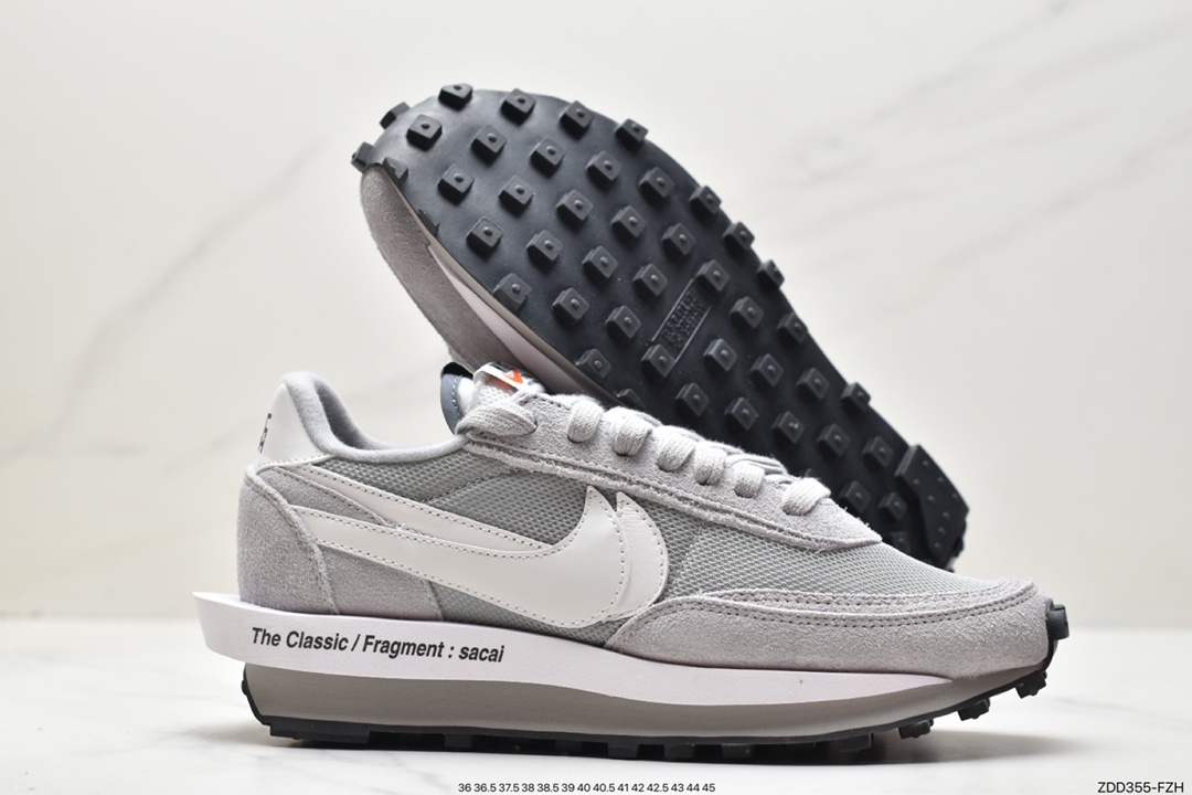 230 Sacai x Nike LVD Waffle Daybreak 1.0藤原浩闪电联名 DH2684-400