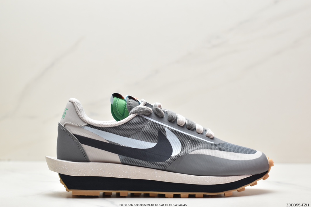 230 Sacai x Nike LVD Waffle Daybreak 1.0藤原浩闪电联名 DH2684-400