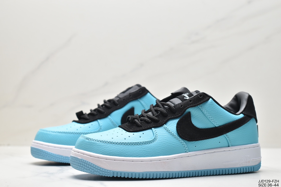 130 联名奢侈品大牌-蒂芙尼/Tiffany & Co. x Nike Air Force 1 Low SP"1837"空军一号 DZ1382-001