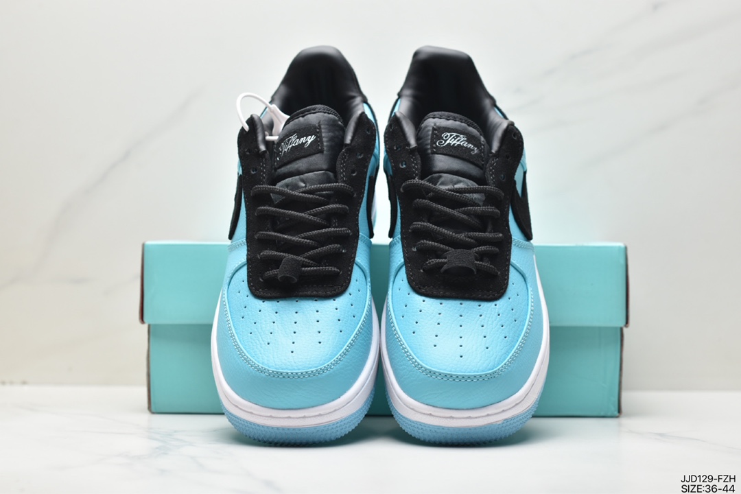 130 联名奢侈品大牌-蒂芙尼/Tiffany & Co. x Nike Air Force 1 Low SP"1837"空军一号 DZ1382-001