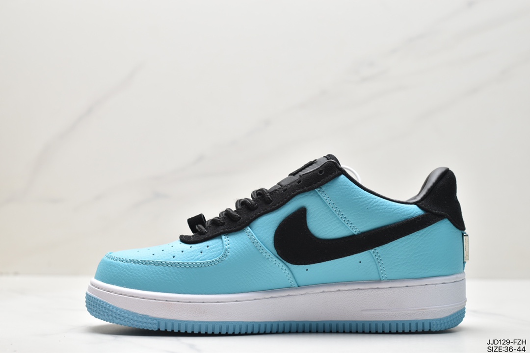 130 联名奢侈品大牌-蒂芙尼/Tiffany & Co. x Nike Air Force 1 Low SP"1837"空军一号 DZ1382-001