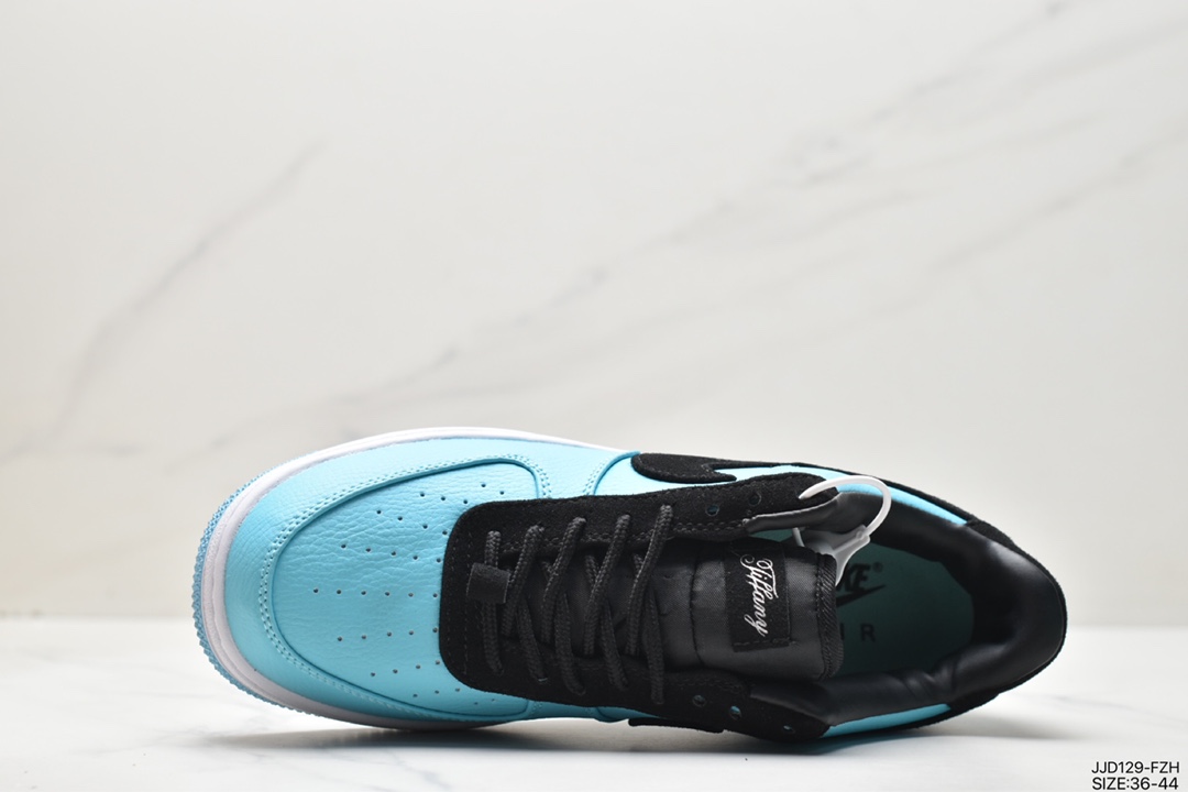 130 联名奢侈品大牌-蒂芙尼/Tiffany & Co. x Nike Air Force 1 Low SP"1837"空军一号 DZ1382-001