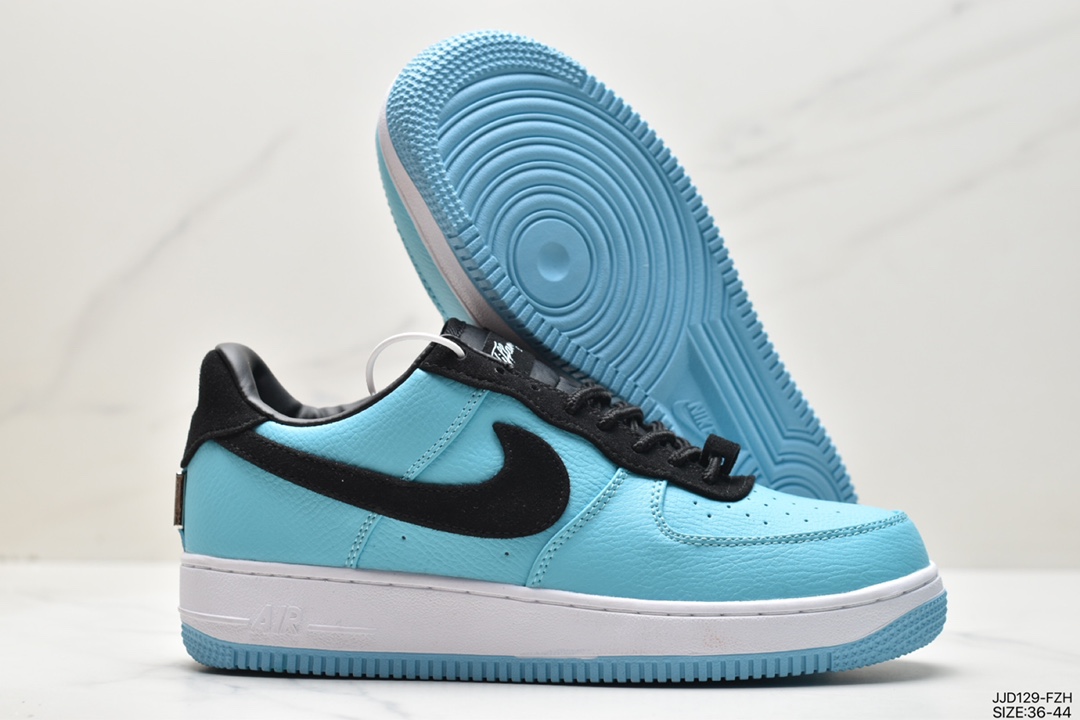 130 联名奢侈品大牌-蒂芙尼/Tiffany & Co. x Nike Air Force 1 Low SP"1837"空军一号 DZ1382-001