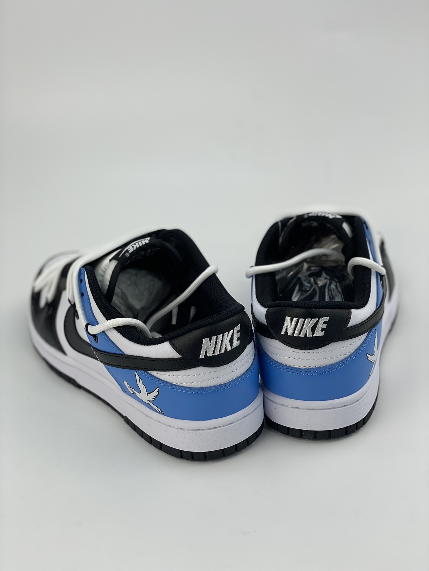 240 Nike SB Dunk Low 解构高街 黑蓝信鸽 DD1391-100