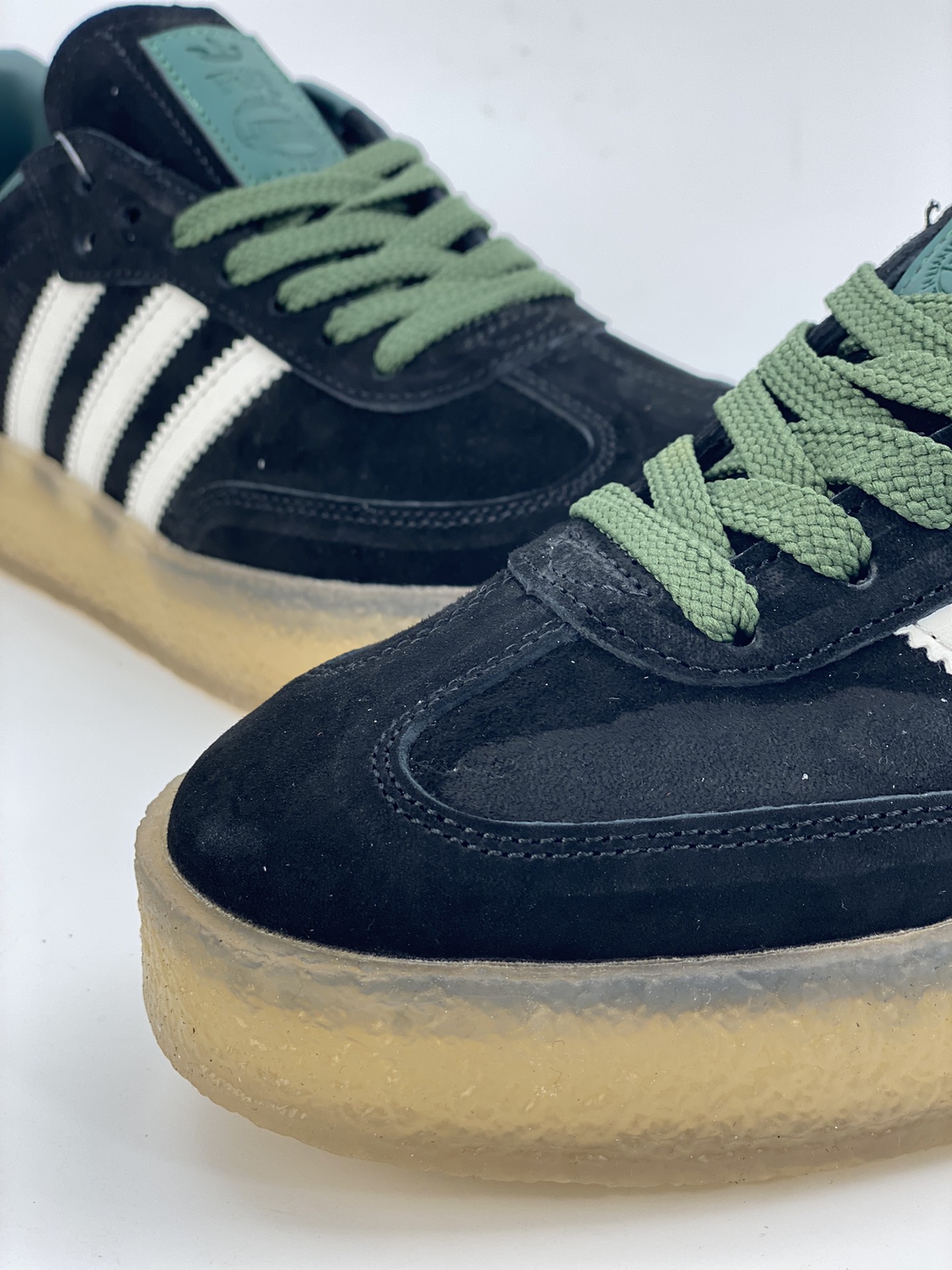 KITH x Clarks x Adidas Originals 8th Street Samba ”Savannah” Samba dance street series moral training sports sneakers ID7299