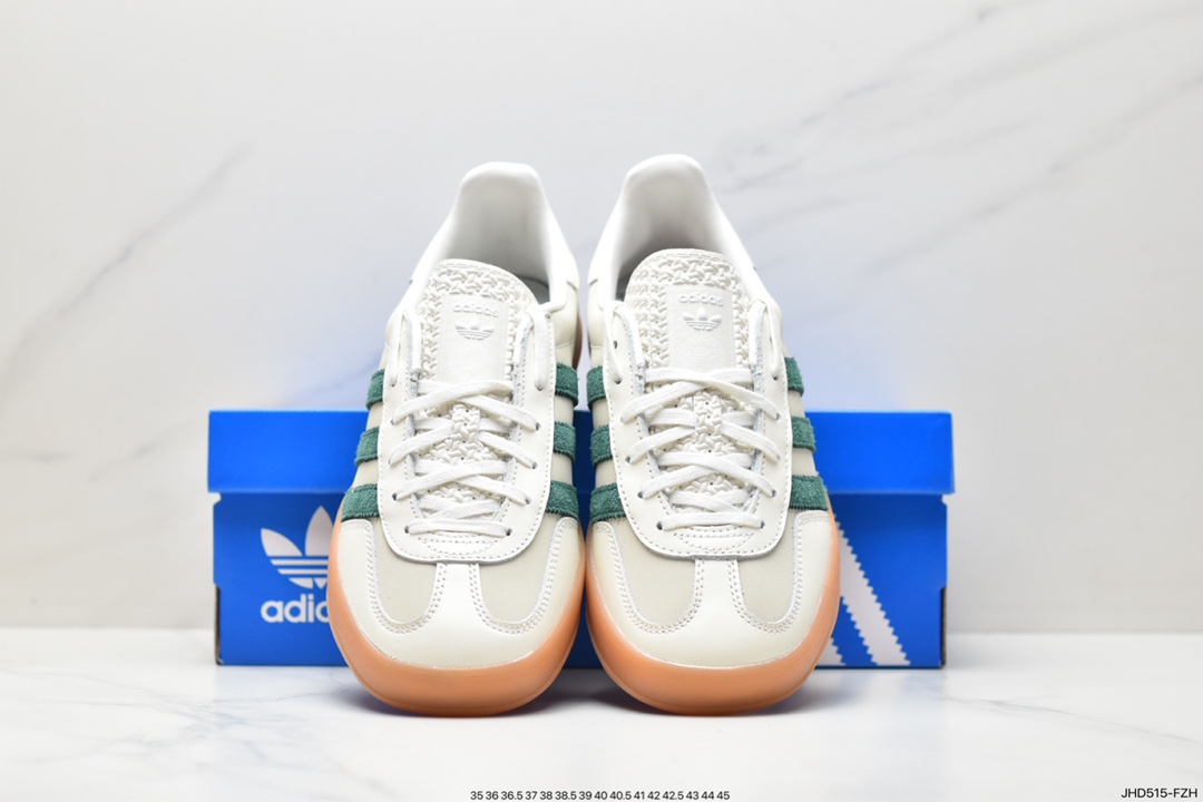 Adidas Originals Gazelle Indoor clover retro casual non-slip wear-resistant low-top sneakers ID2567