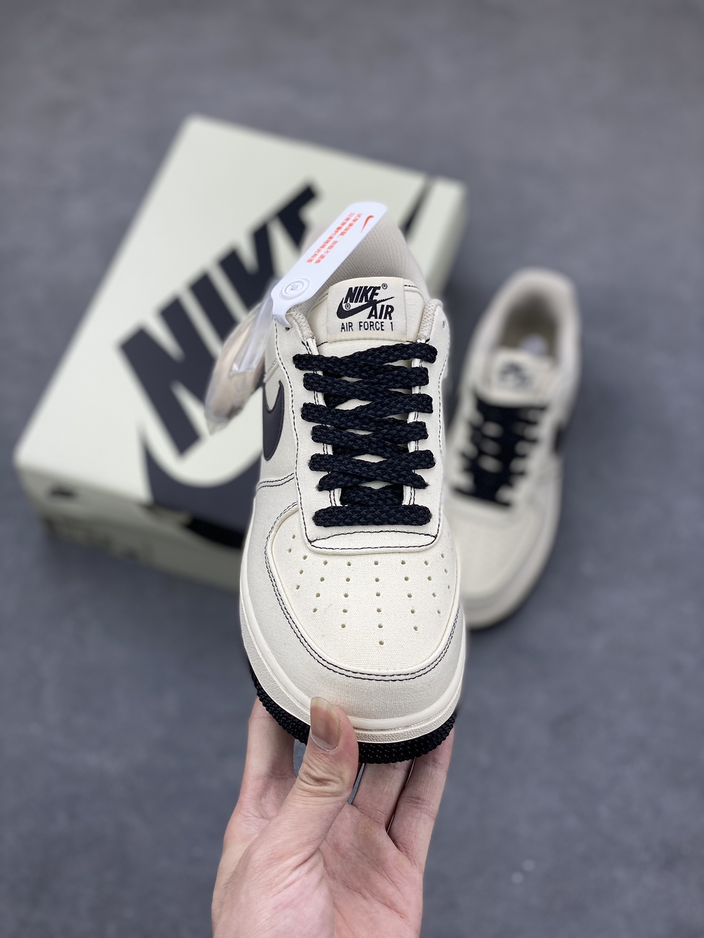 Nike Air Force 1 '07 Mid White Black Reflective Casual Shoes 3 i1685126489 2692 1