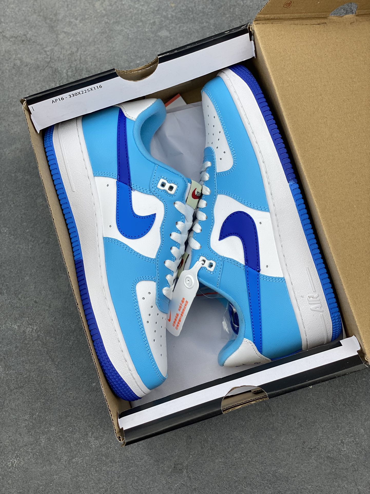 Nike Air Force 1 Low White Blue Sneakers - Premium Quality & Comfort 9 i1685126565 1420 7