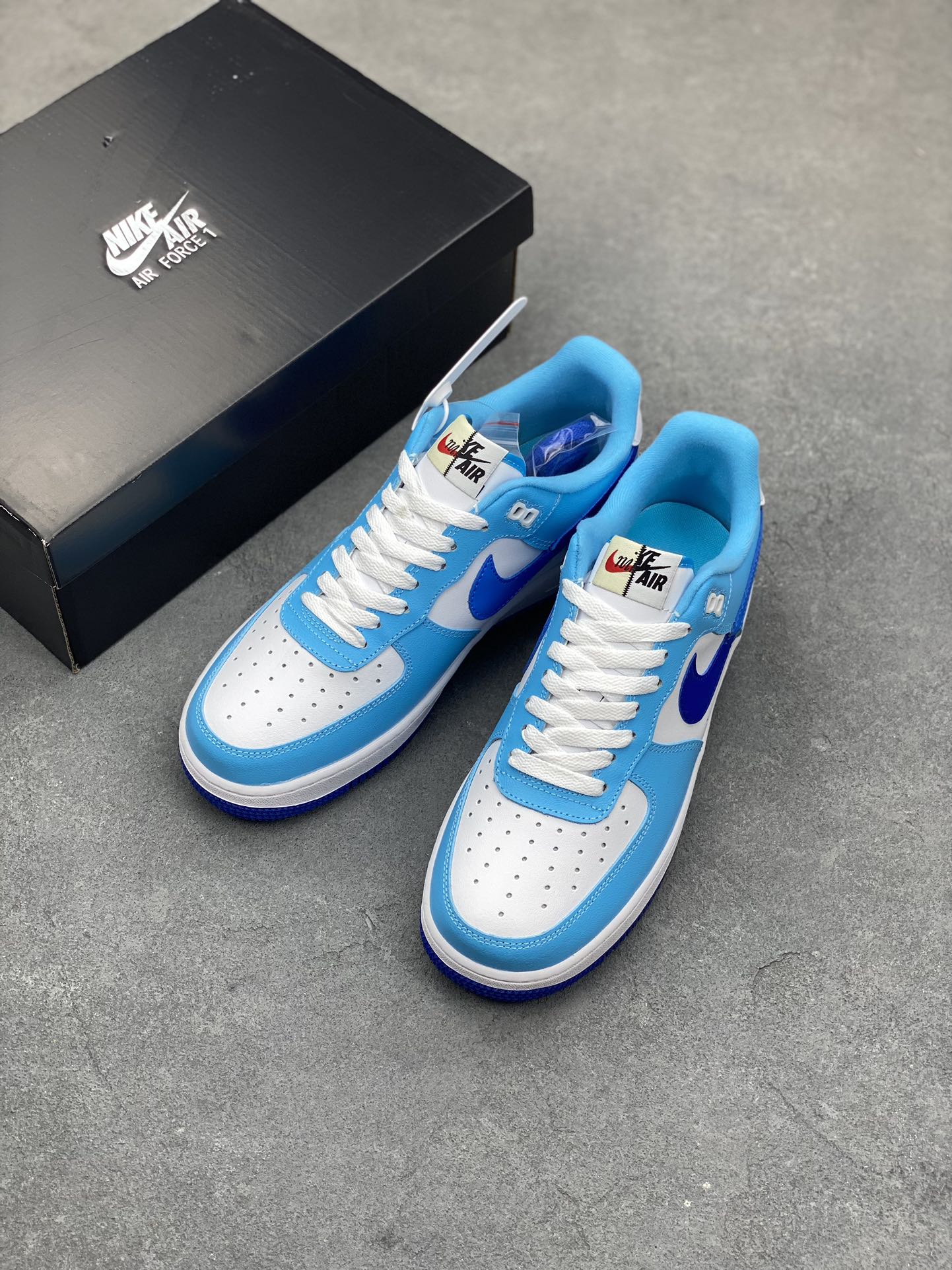 Nike Air Force 1 Low White Blue Sneakers - Premium Quality & Comfort 8 i1685126565 3286 6