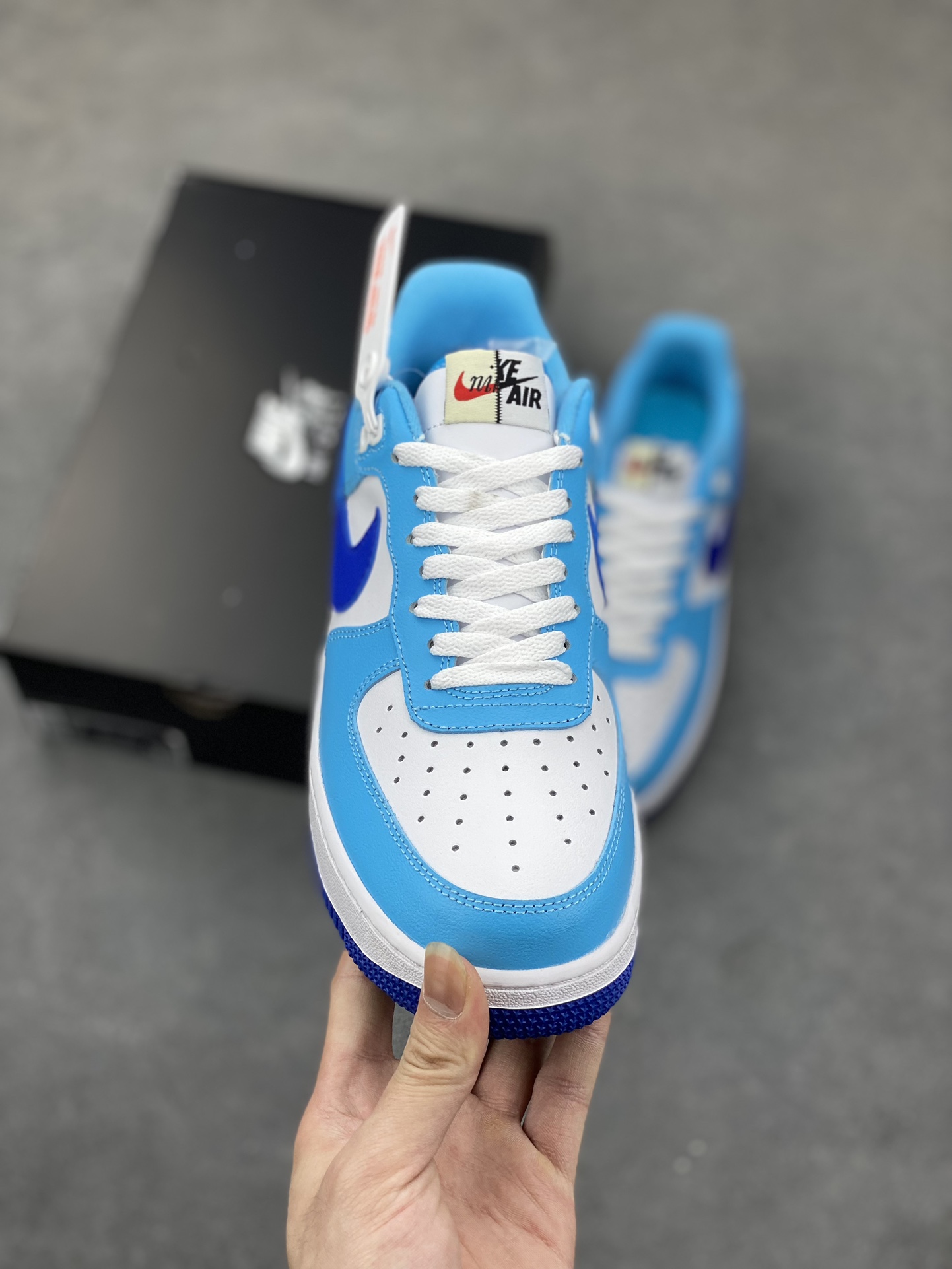 Nike Air Force 1 Low White Blue Sneakers - Premium Quality & Comfort 3 i1685126565 409 1