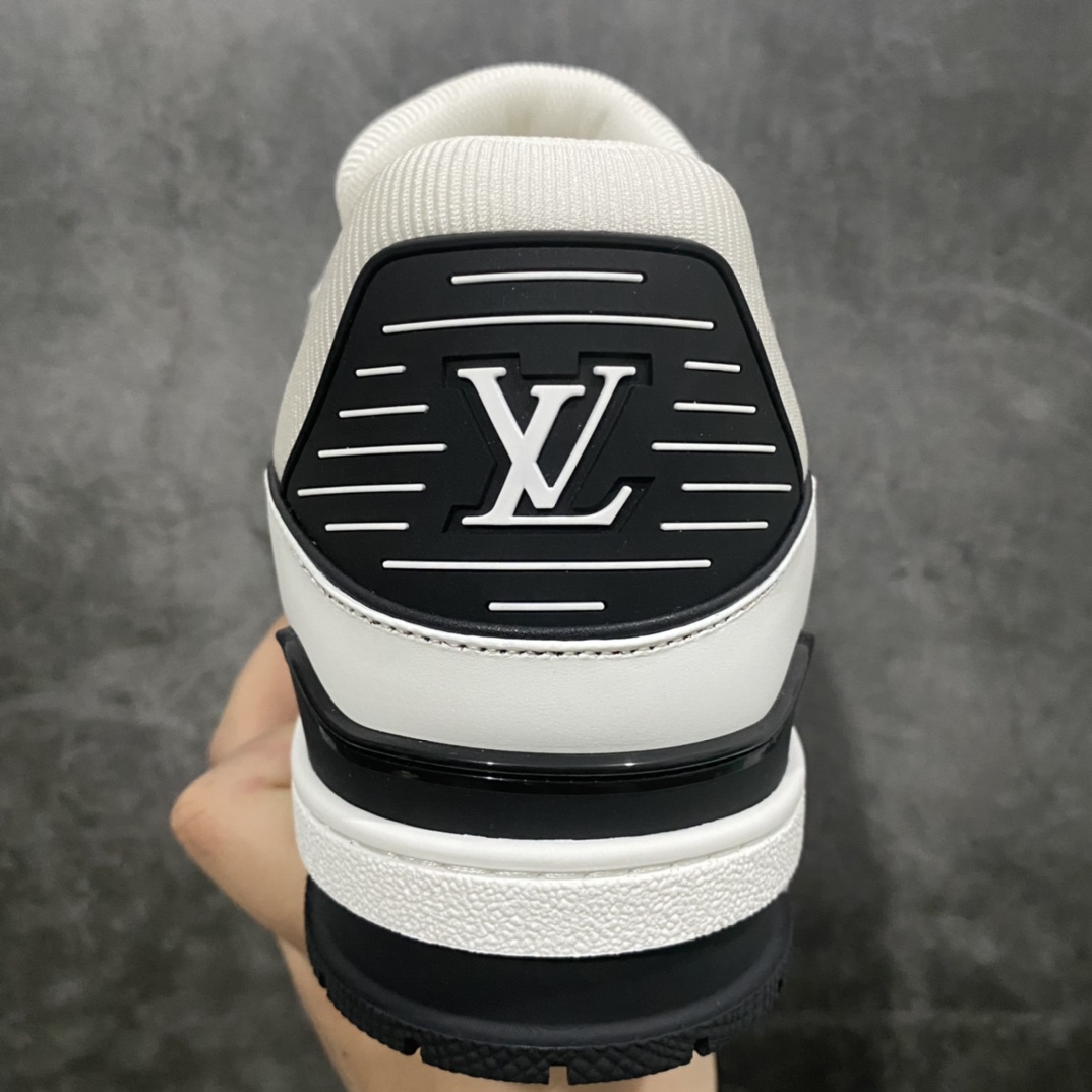 [Adhesive-free top version] LV Trainer series high-end luxury sports shoes available for delivery on the same day