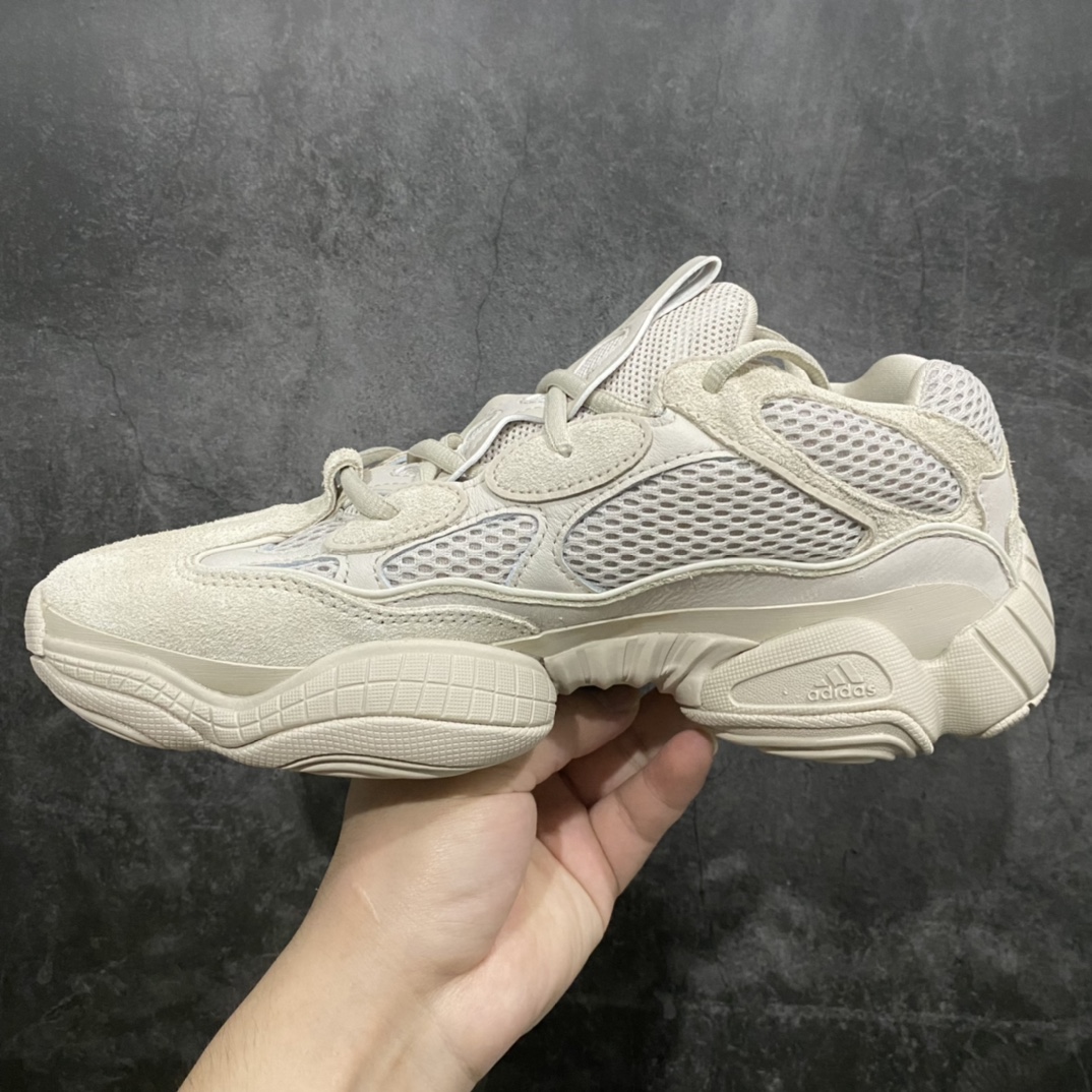 纯原版本adidasoriginalsYeezy500Blush灰白初代市场第一梯队版本高价零售首选品质