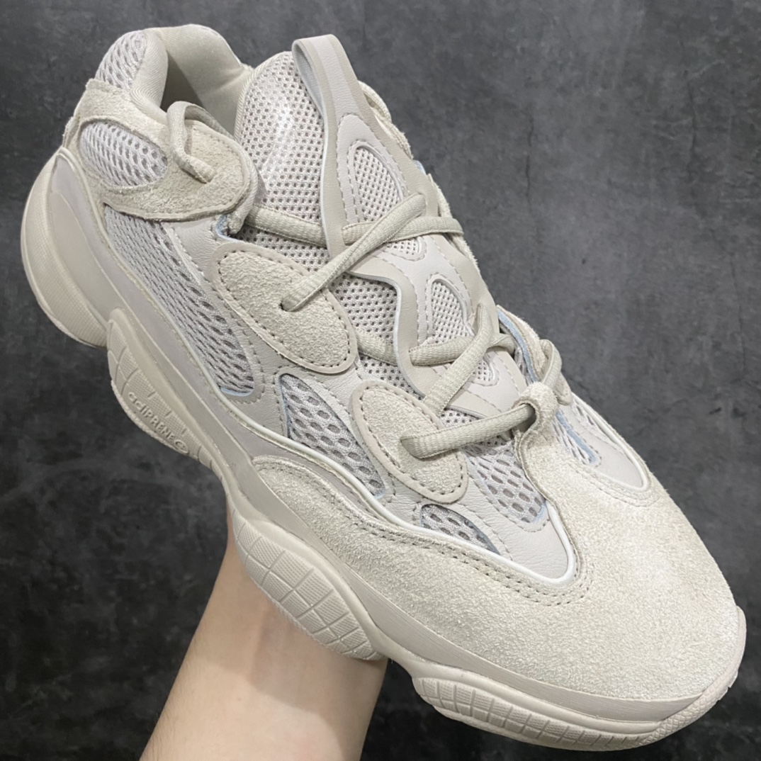 纯原版本adidasoriginalsYeezy500Blush灰白初代市场第一梯队版本高价零售首选品质