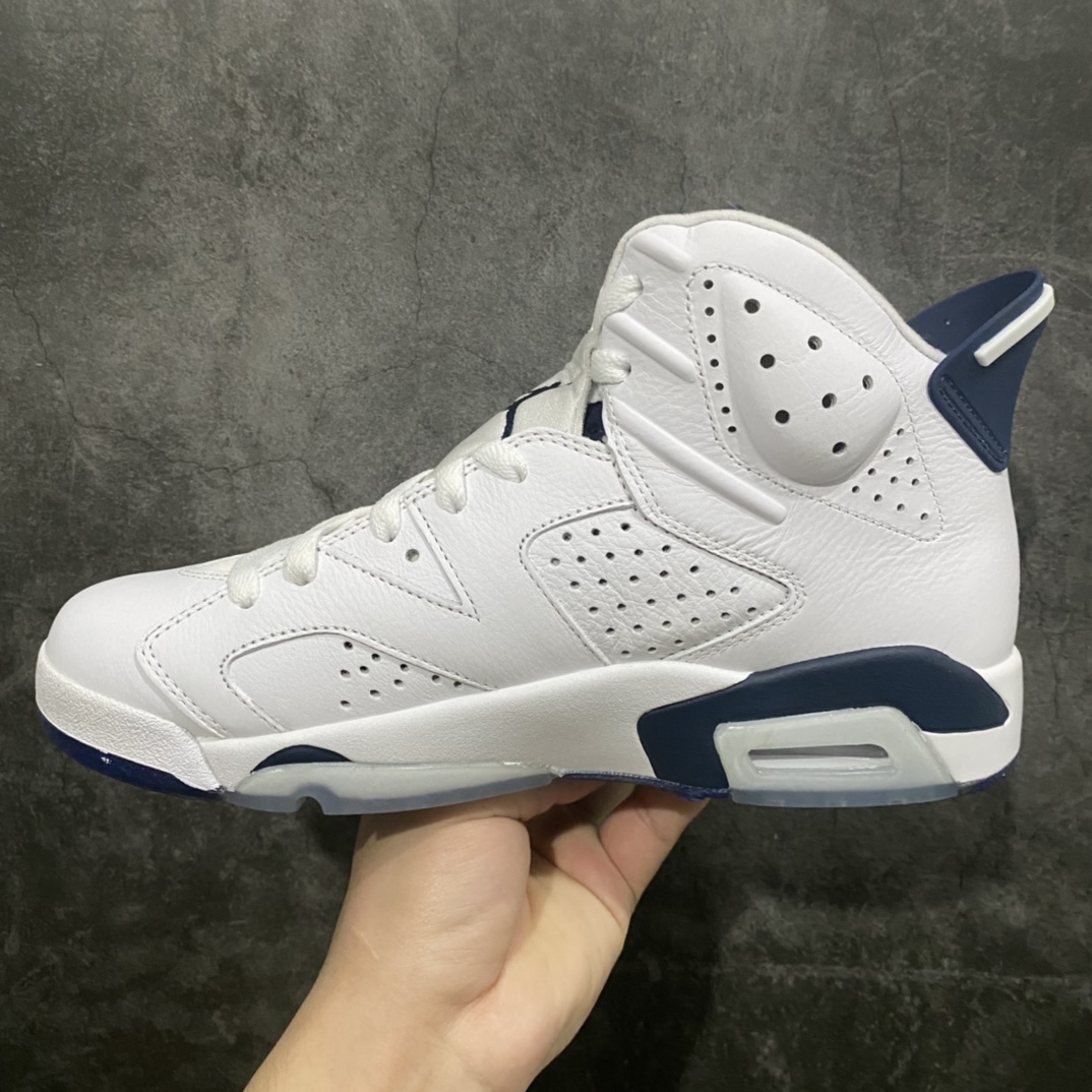 图片[2]-【X版纯原】Air Jordan 6 Retro \”Midnight Navy\” 白蓝 午夜蓝 CT8529-141nn纯原大厂出品 品质信得过n原楦原纸板开发 采购原厂皮料原厂定型 后跟完美效果到手可放心比对发售原鞋 上脚百分百充当正品驾驭真正原装公司级完美鞋型 一切细节实拍所见所得！n纸板中底、钢印 完美版型 一应俱全外贸专供 发国外寄售可稳妥充正操作n 尺码：40 40.5 41 42 42.5 43 44 44.5 45 46 47.5-莆田鞋批发中心