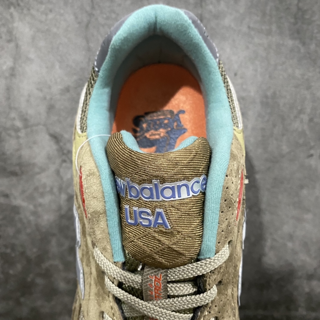 [K version pure original] Bodega x New Balance M990BD3 NB990V3 joint gray coffee