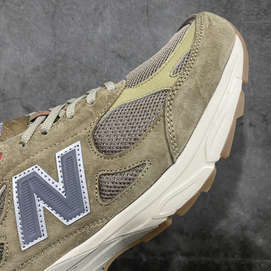 [K version pure original] Bodega x New Balance M990BD3 NB990V3 joint gray coffee