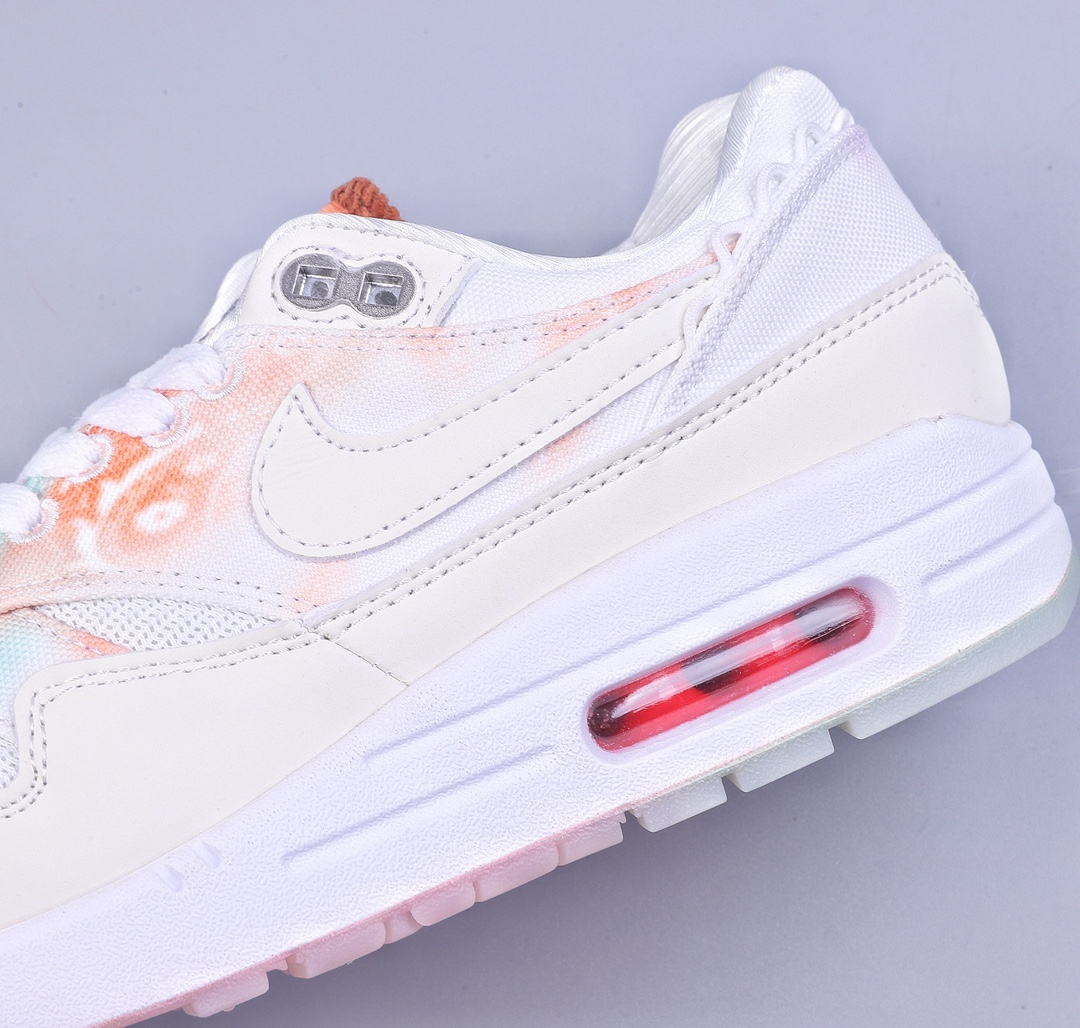 Nike Air Max 1 S replica white tie-dye retro casual running shoes FJ7734-101