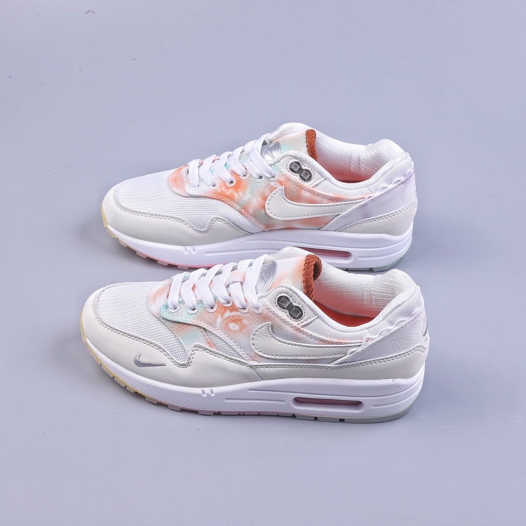 Nike Air Max 1 S replica white tie-dye retro casual running shoes FJ7734-101