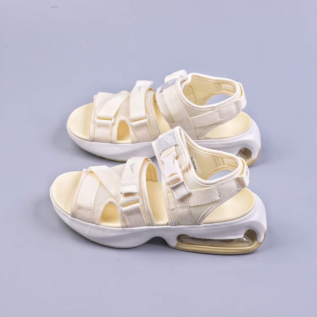 Nike Air Max Sol Sandals Cool Edition Series Increased Back Half Palm Wear Increased Casual Sports Sandals FD5982-100