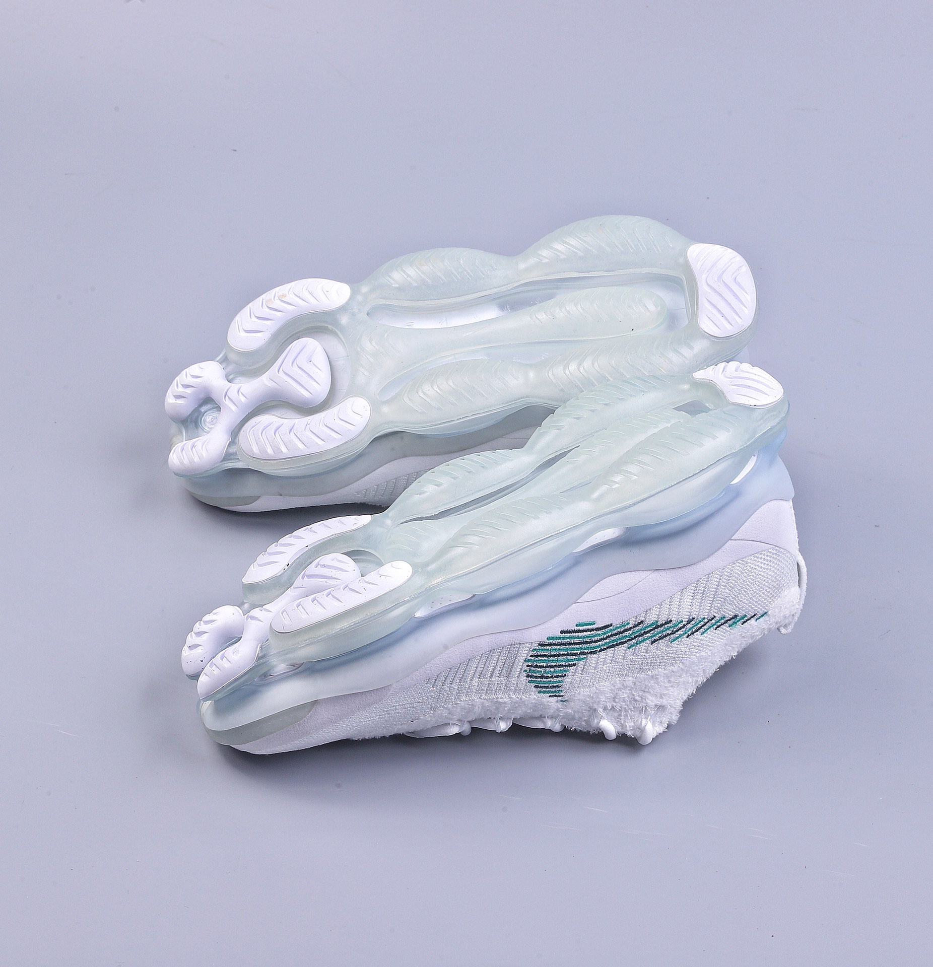 Nike Air Max Scorpion Fk 2022 new full-length next-generation air cushion white and green running shoes DJ4701-100