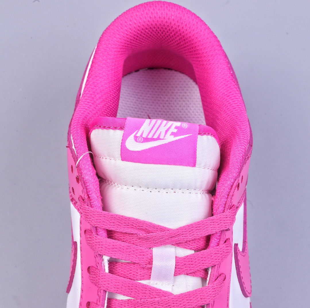 Epic value for money Nk Dunk Low GS ”Active Fuchsia” Barbie pink SB low-top casual sneakers FJ0704-100