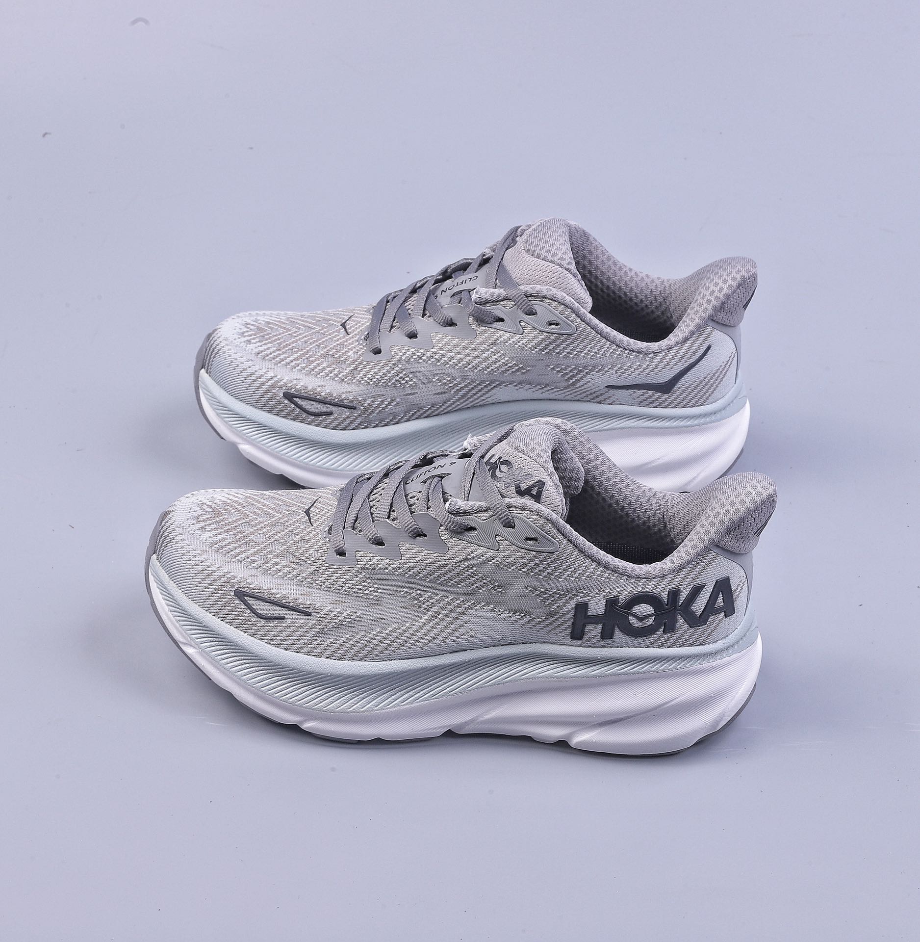 Hoka One One Clifton 9 low-top thick sole lightweight outdoor sneakers