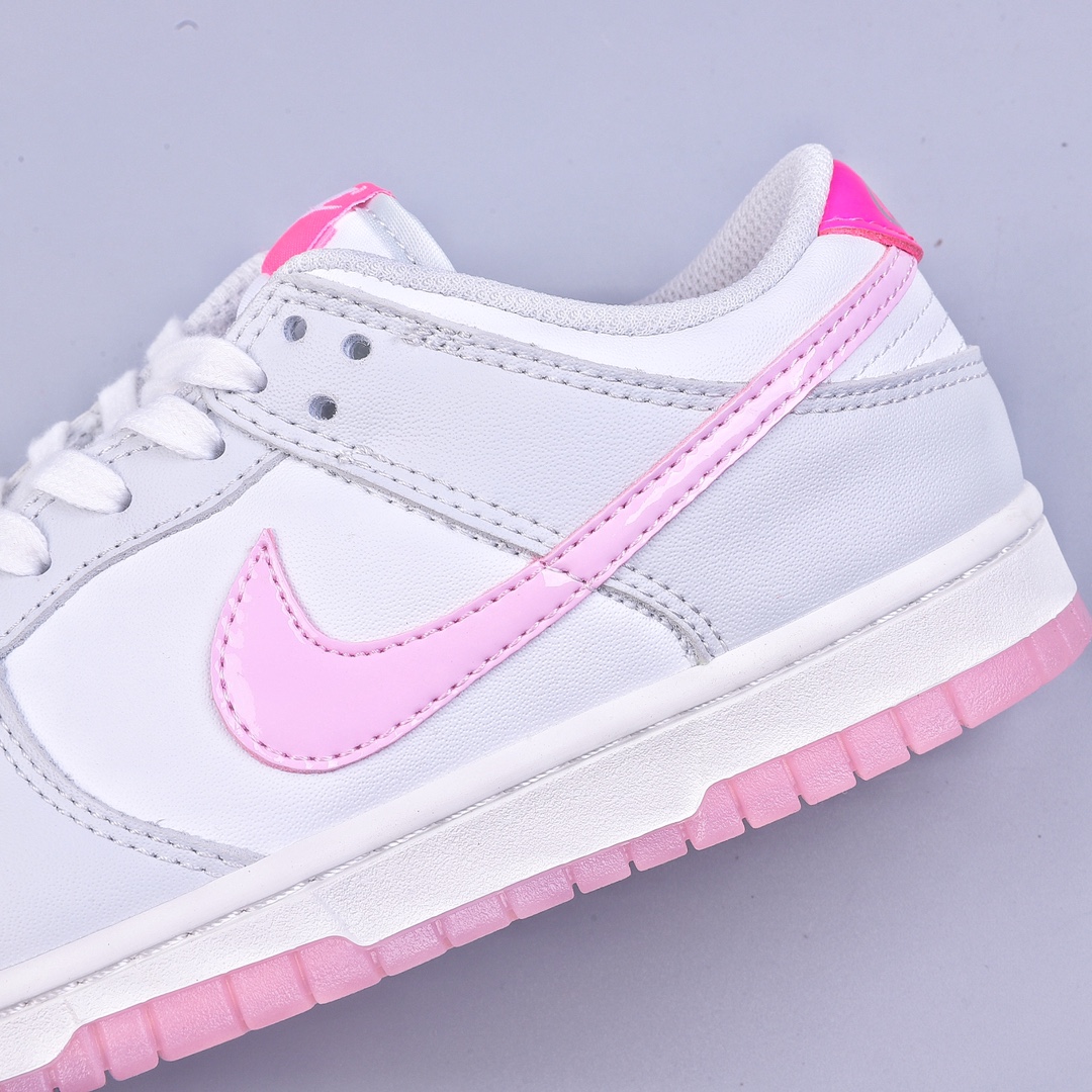 Nike Dunk Low ” 520 Summit White and Pink Foam ” pink white FN3451-161